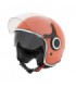 Casco Vespa VJ  color naranja