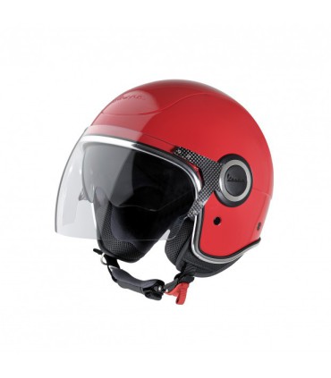 Casco Vespa VJ  color  rojo
