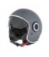Casco Vespa VJI color gris oscuro