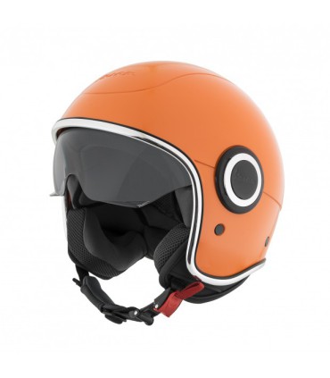Casco Vespa VJI color naranja
