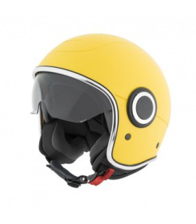 Casco Vespa VJI color amarillo