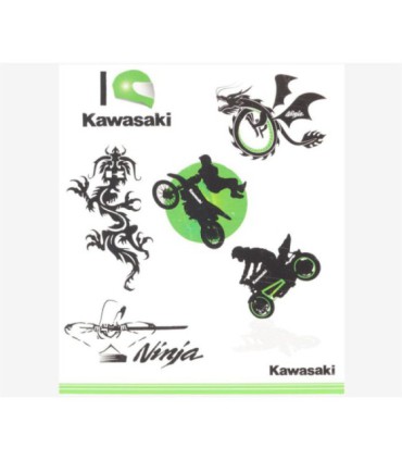 TATUAJES INFANTILES KAWASAKI