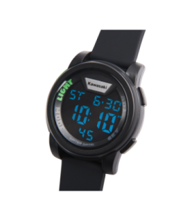 RELOJ NEGRO KAWASAKI