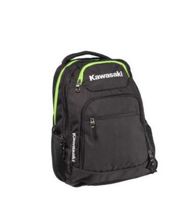 Mochila negra Kawasaki