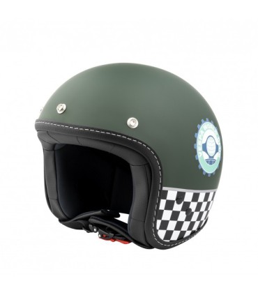 Casco Vespa World Days color verde