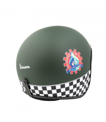 Casco Vespa World Days color verde