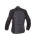 Chaqueta de moto Levior Kaizen WP negra y gris
