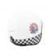 Casco Vespa World Days color blanco y negro