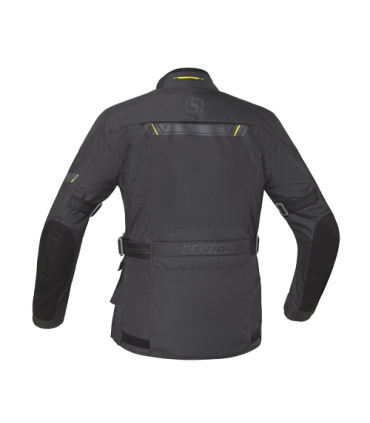 Chaqueta de moto Levior Gaman  WP negra y gris Mujer