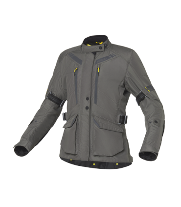 Chaqueta de moto Levior Gaman  WP color caqui Mujer