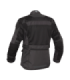 Chaqueta de moto Levior Arashi  WP negra y gris