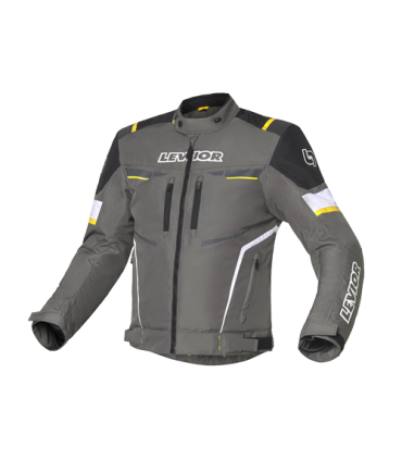 Chaqueta de moto Levior Nakama  WP  color caqui