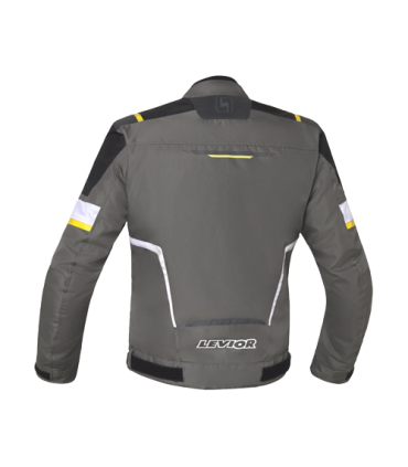 Chaqueta de moto Levior Nakama  WP  color caqui