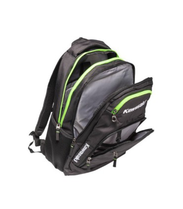 Mochila negra Kawasaki
